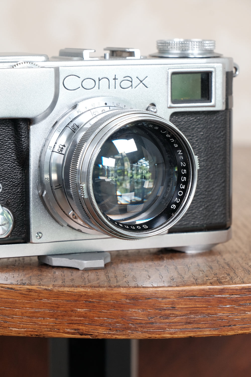 Near mint! 1939 Carl-Zeiss Jena 1.5/5cm (50mm). Sonnar Lens for Contax II & III Rangefinder cameras