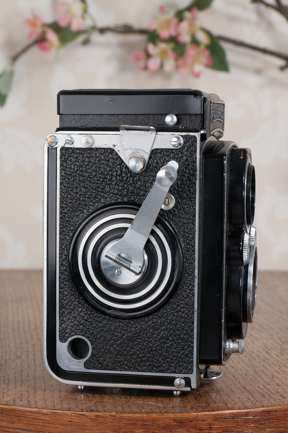 Superb! 1938 Rolleiflex Automat with original leather case, Freshly Serviced, CLA’d!