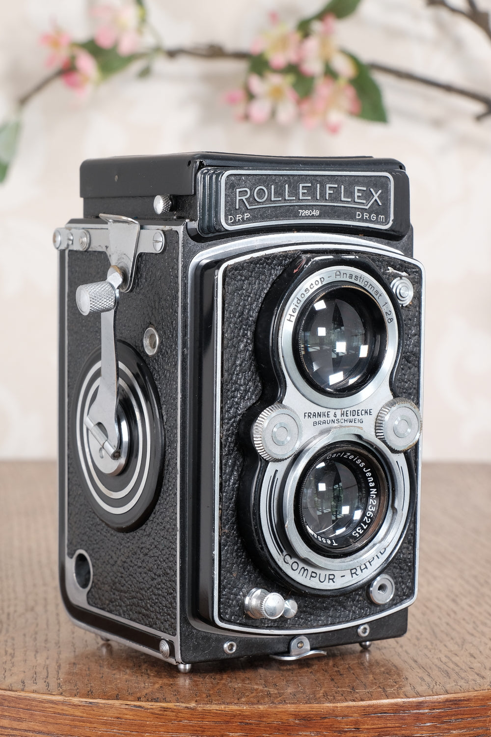 Superb! 1938 Rolleiflex Automat with original leather case, Freshly Serviced, CLA’d!