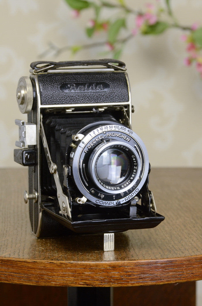 1937 6x6 Balda folding camera, Freshly Serviced, CLA'd – Petrakla