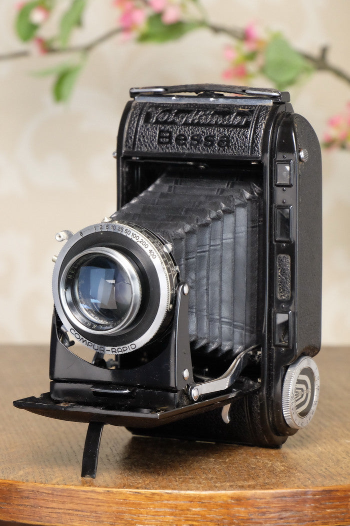 Superb! 1947 Voigtlander 6x9 Bessa Rangefinder with COATED-HELIAR