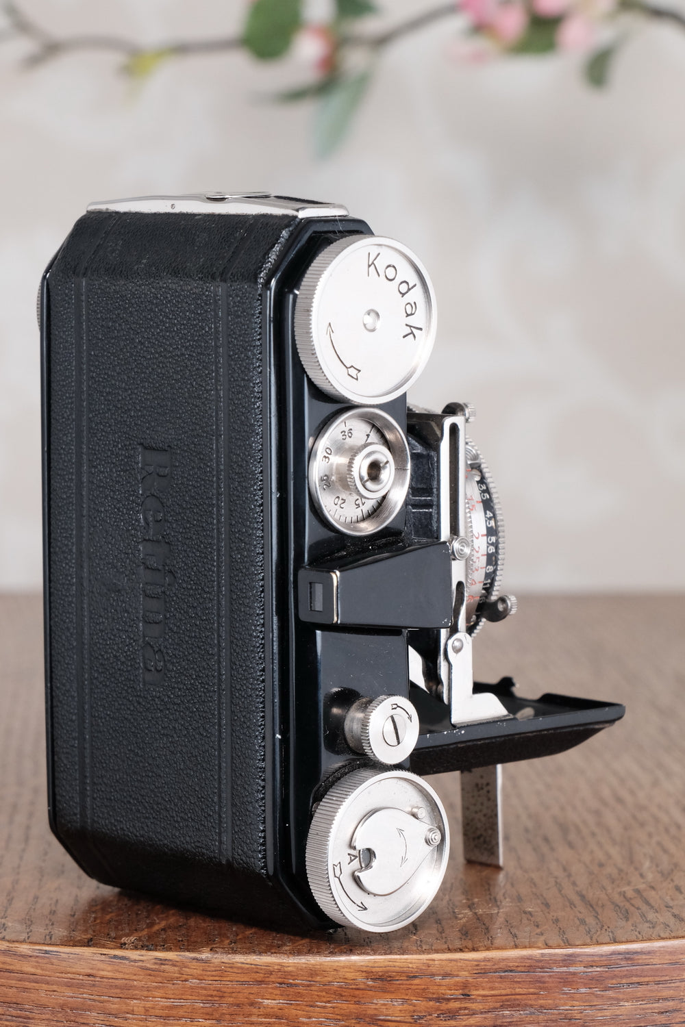 Superb! THE ORIGINAL FIRST VERSION, 1934 Black Kodak Retina, model 117. CLA'd, Freshly Serviced!
