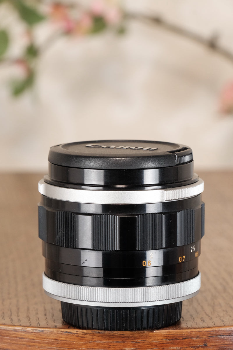Near Mint! Canon 1.2/55mm FL lens - Canon- Petrakla Classic Cameras