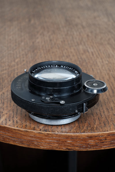 Rare! 1928 Voigtlander 165mm Heliar lens in a freshly Serviced Compur shutter.