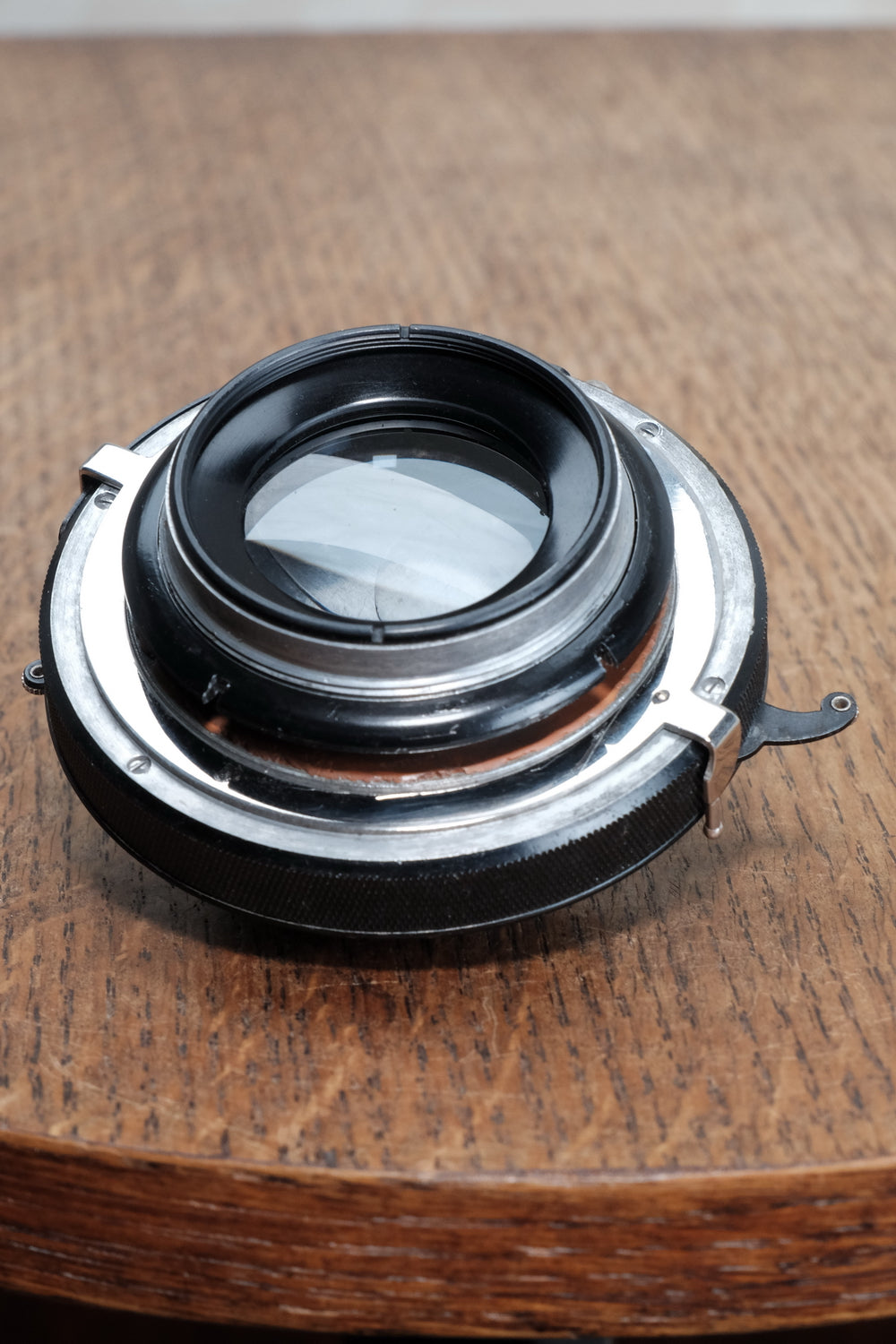 Rare! 1928 Voigtlander 165mm Heliar lens in a freshly Serviced Compur shutter.