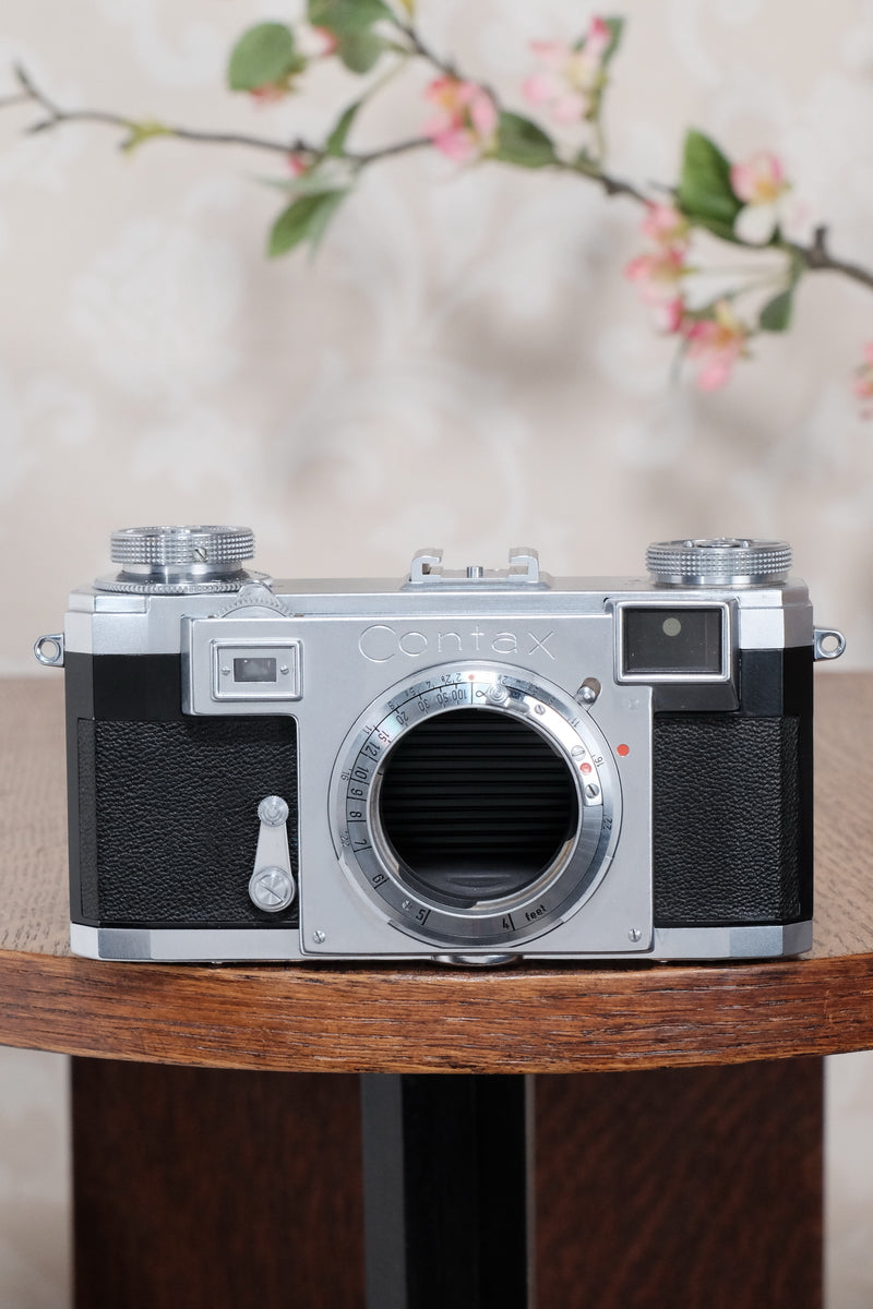 Circa 1952 Zeiss Ikon Contax IIa, Freshly serviced, CLA'd