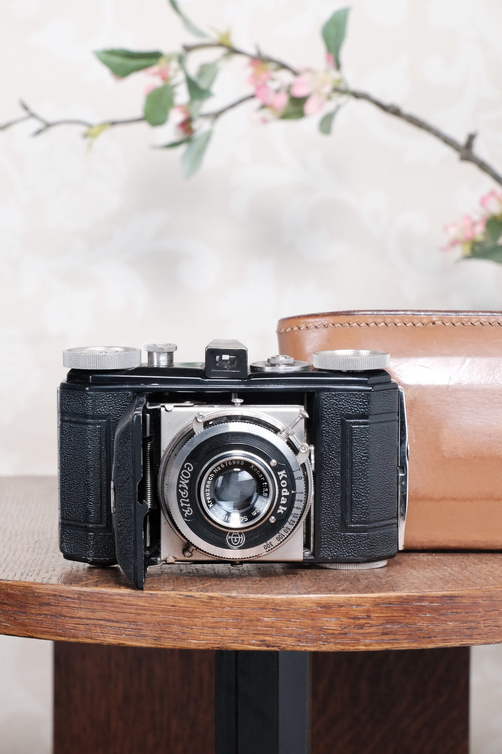 Superb! THE ORIGINAL FIRST VERSION, 1934 Black Kodak Retina, model 117. CLA'd, Freshly Serviced!