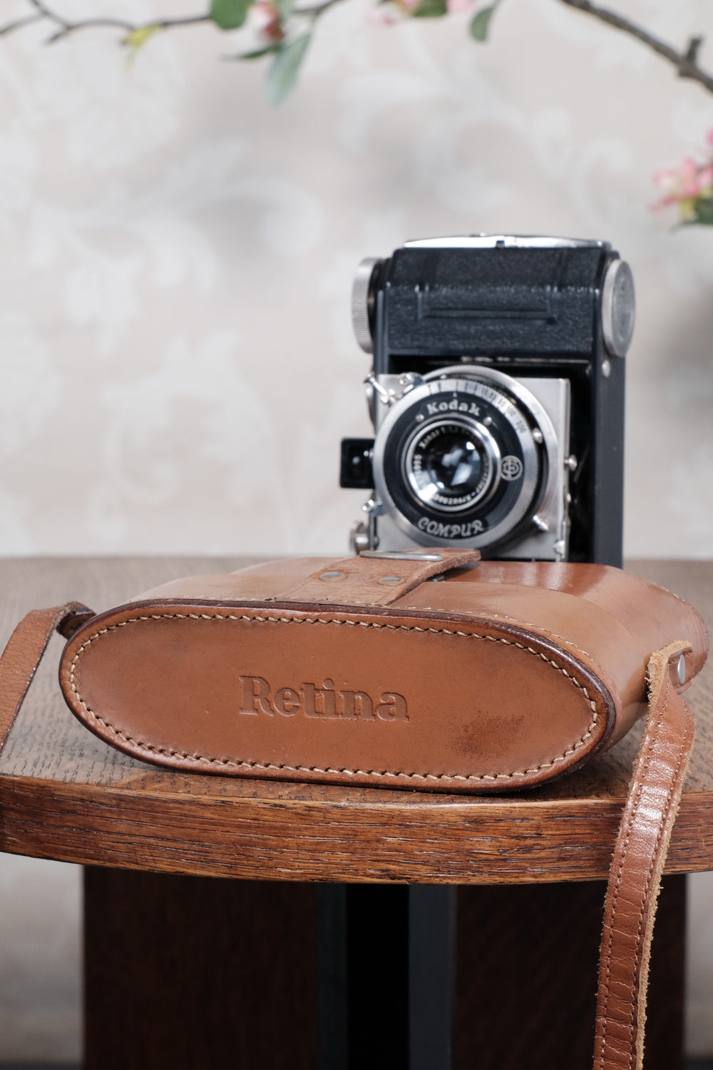 Superb! THE ORIGINAL FIRST VERSION, 1934 Black Kodak Retina, model 117. CLA'd, Freshly Serviced!