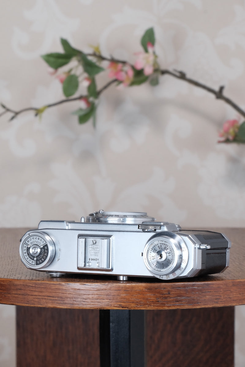 1953 Zeiss Ikon Contax IIa. CLA'd, Freshly Serviced!