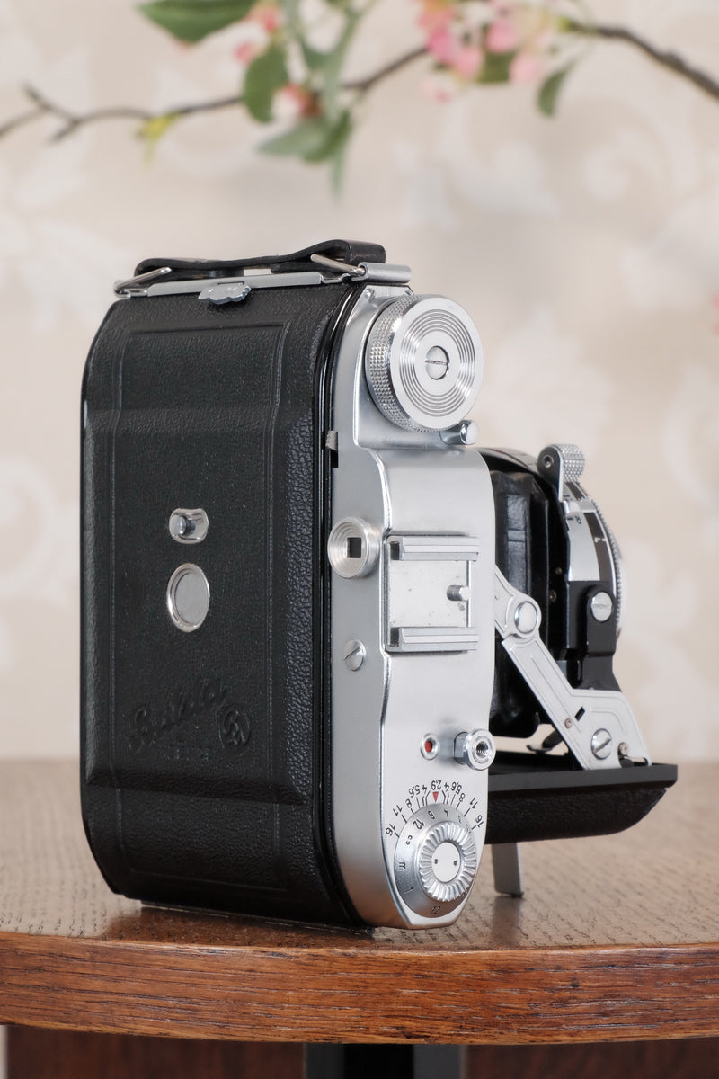 Near Mint! Balda Super Baldax, 6x6 Coupled Rangefinder Camera, CLA'd, Freshly Serviced!