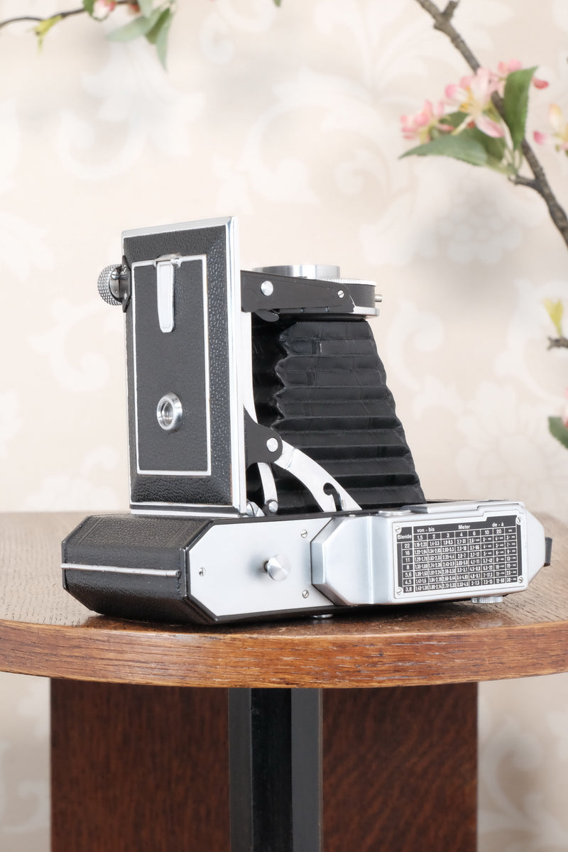 Rare! Near Mint 1937 WELTA WELTUR 6x9 Coupled Rangefinder Camera, CLA'd, Freshly serviced!