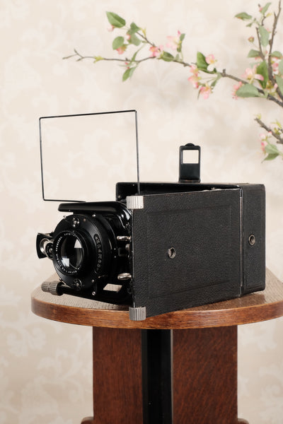 The BIG Voigtlander 10x15cm Bergheil! 10x15 Bergheil Camera with large format 165mm HELIAR LENS! Freshly serviced CLA’d - Voigtlander- Petrakla Classic Cameras