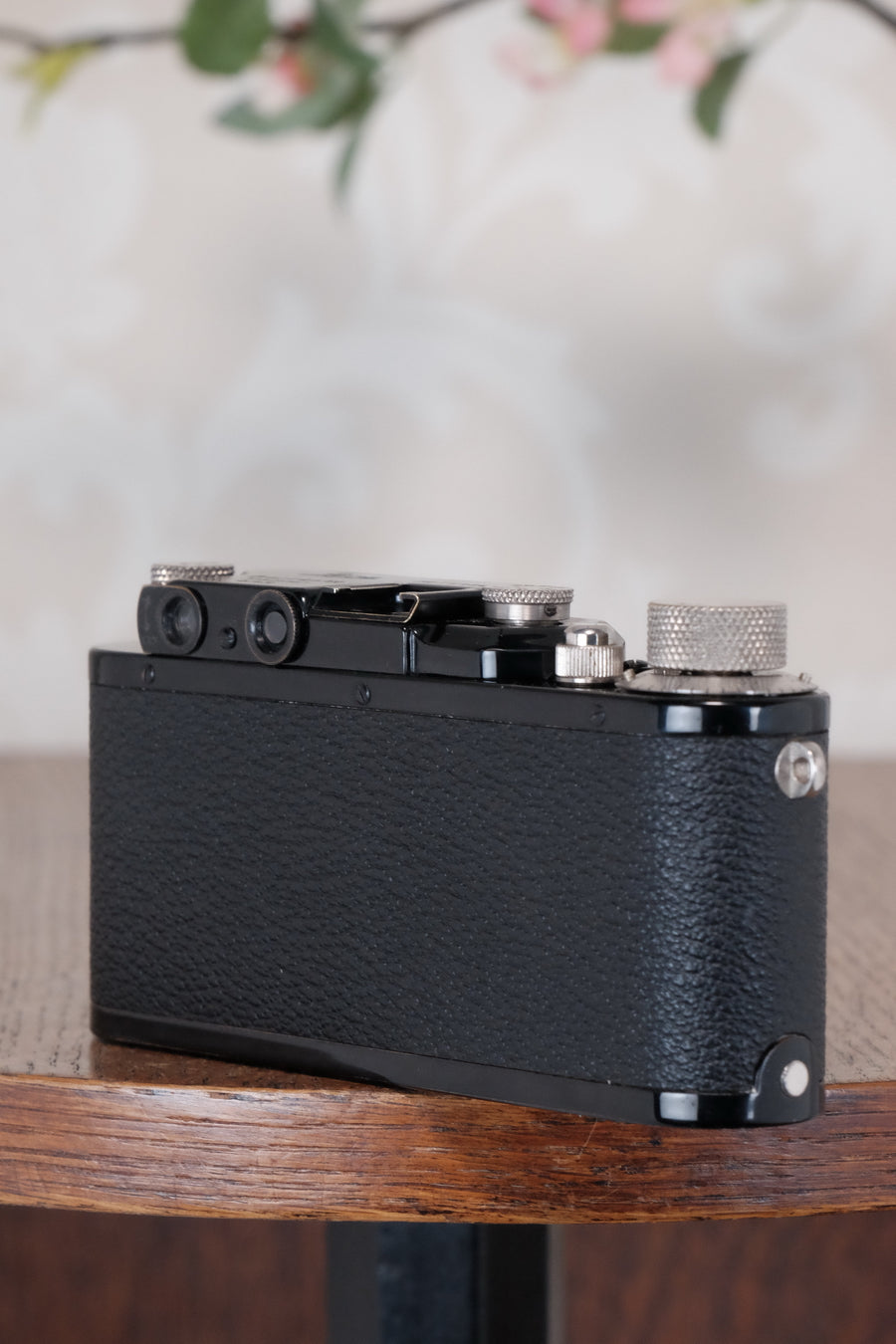 SUPERB! 1933 BLACK LEITZ LEICA III with Nickel Elmar, Freshly Serviced CLA'd!