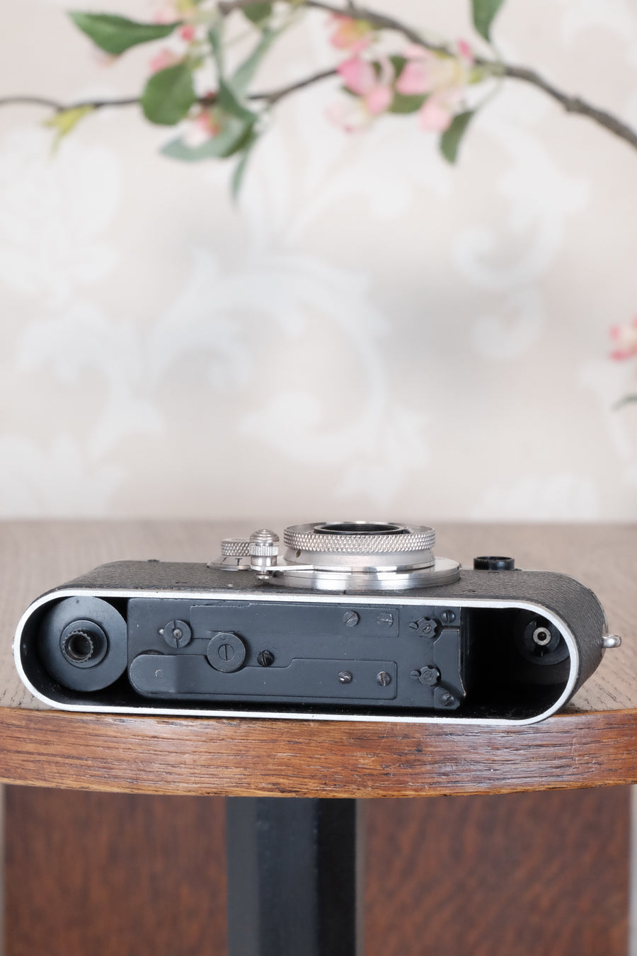 SUPERB! 1933 BLACK LEITZ LEICA III with Nickel Elmar, Freshly Serviced CLA'd!