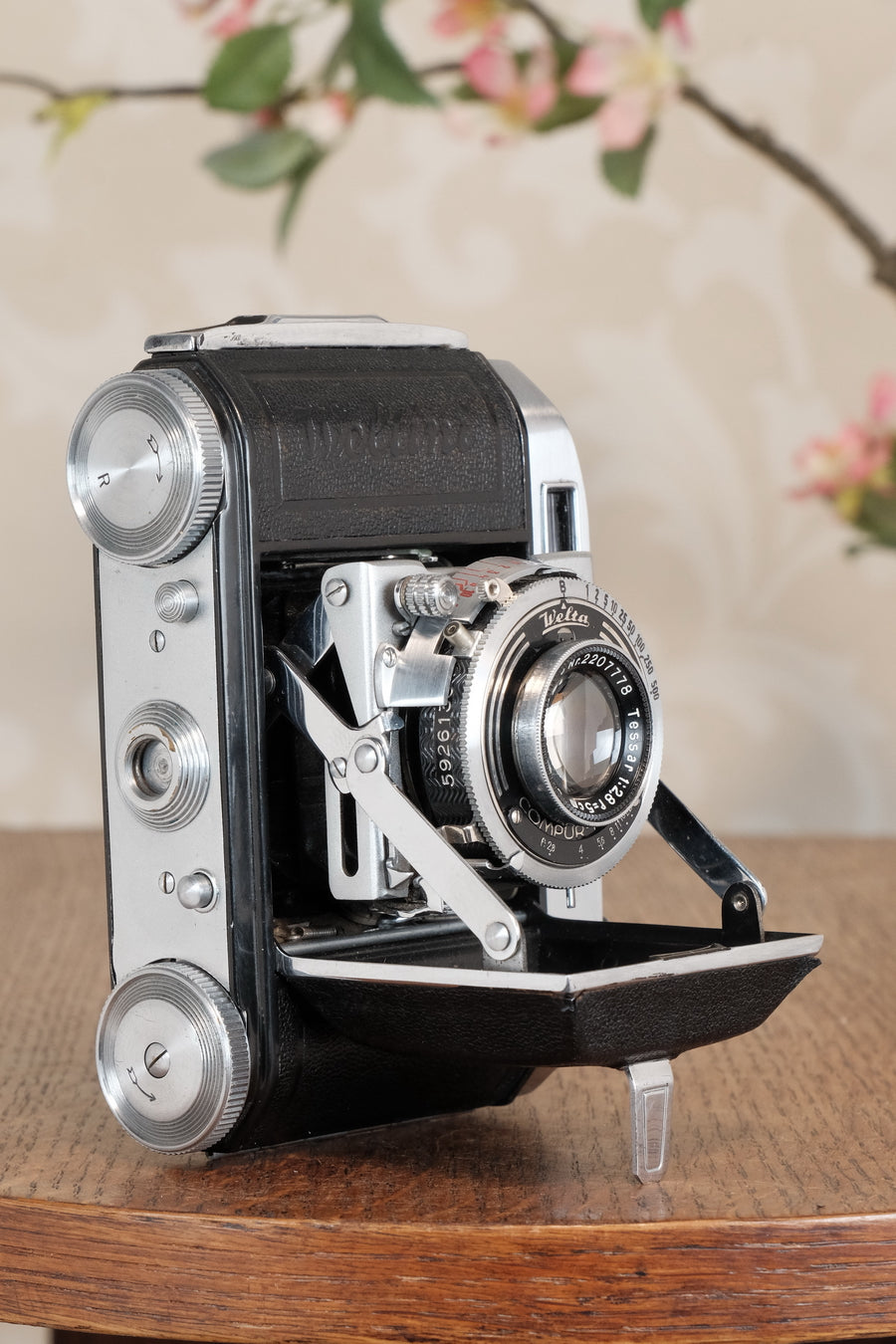 Excellent! 1937 Welta Weltini, 35mm Rangefinder Camera, CLA'd, Freshly Serviced!