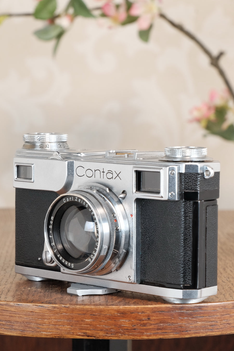 Superb! 1938 Zeiss Ikon Contax II Body and 50mm Zeiss Sonnar lens, CLA'd, Freshly Serviced!