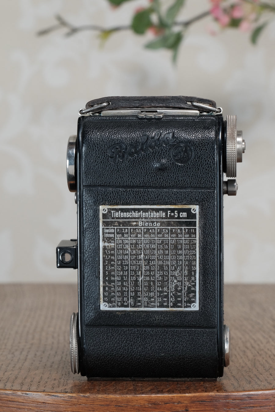 Superb! 1938 Balda Jubilette, 35mm camera, with Original Leather Case, CLA'd, Freshly Serviced!