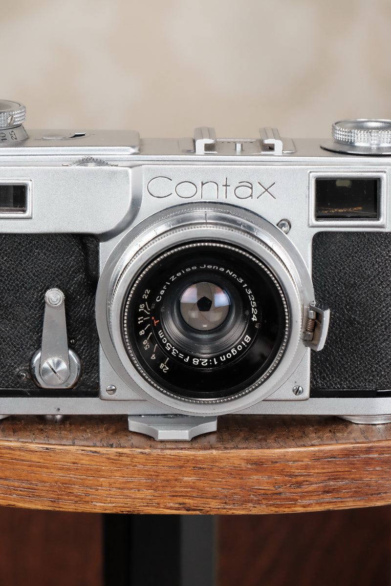 Carl Zeiss 2.8/35mm “T” Coated Biogon Contax Lens – Petrakla