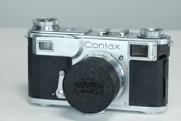 A Custom Front Lens Cap for the 50mm Sonnar Contax lens (pre/wartime) that works! One grey or black.