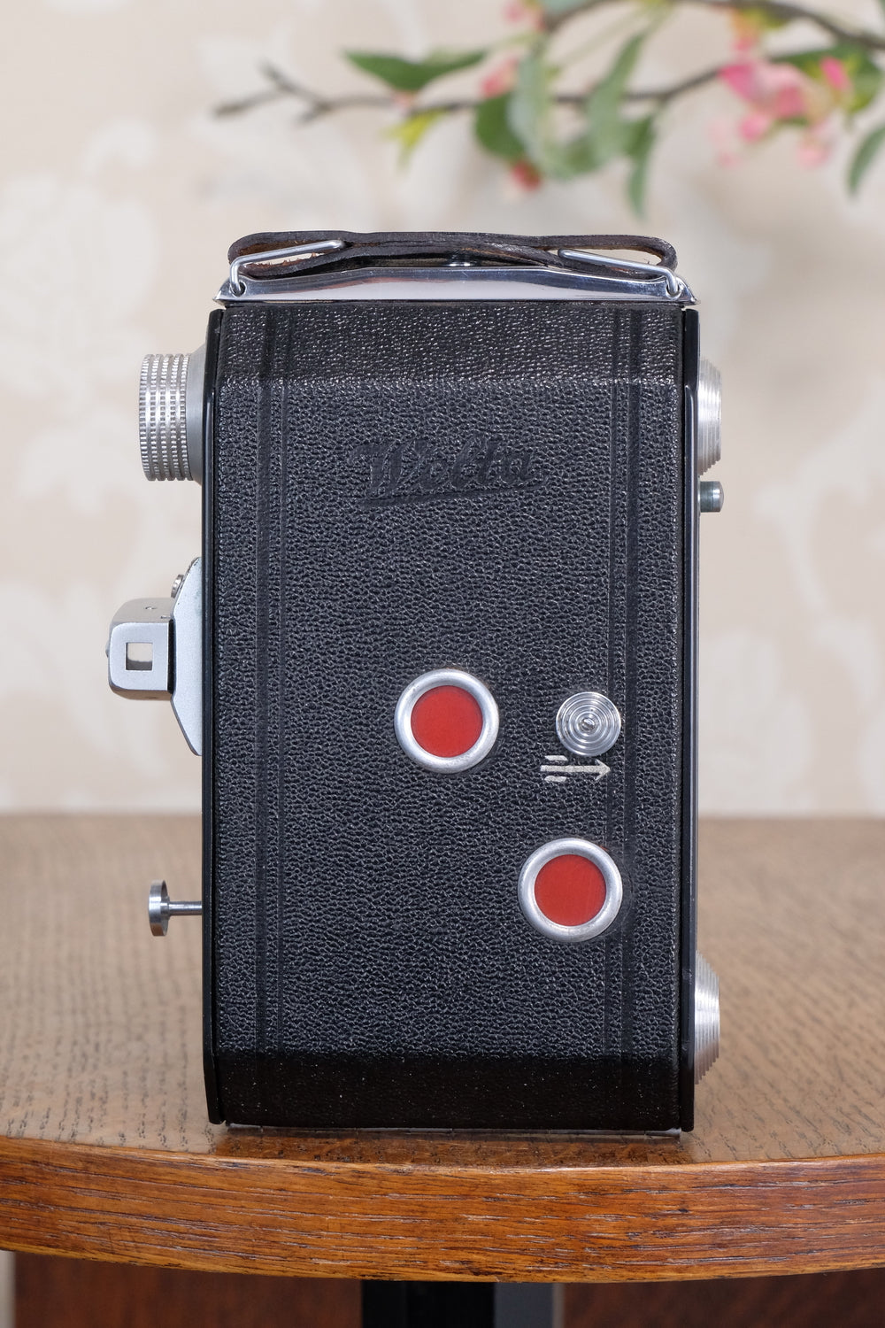 Near Mint! Welta Weltax 6x6, 6x4.5 camera with “T” Coated Carl Zeiss Tessar lens, CLAd, Freshly Serviced!