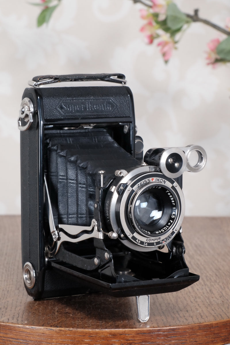 Superb! 1934 Zeiss Ikon Super Ikonta C, 6x9, CLA'd, FRESHLY SERVICED! - Zeiss-Ikon- Petrakla Classic Cameras