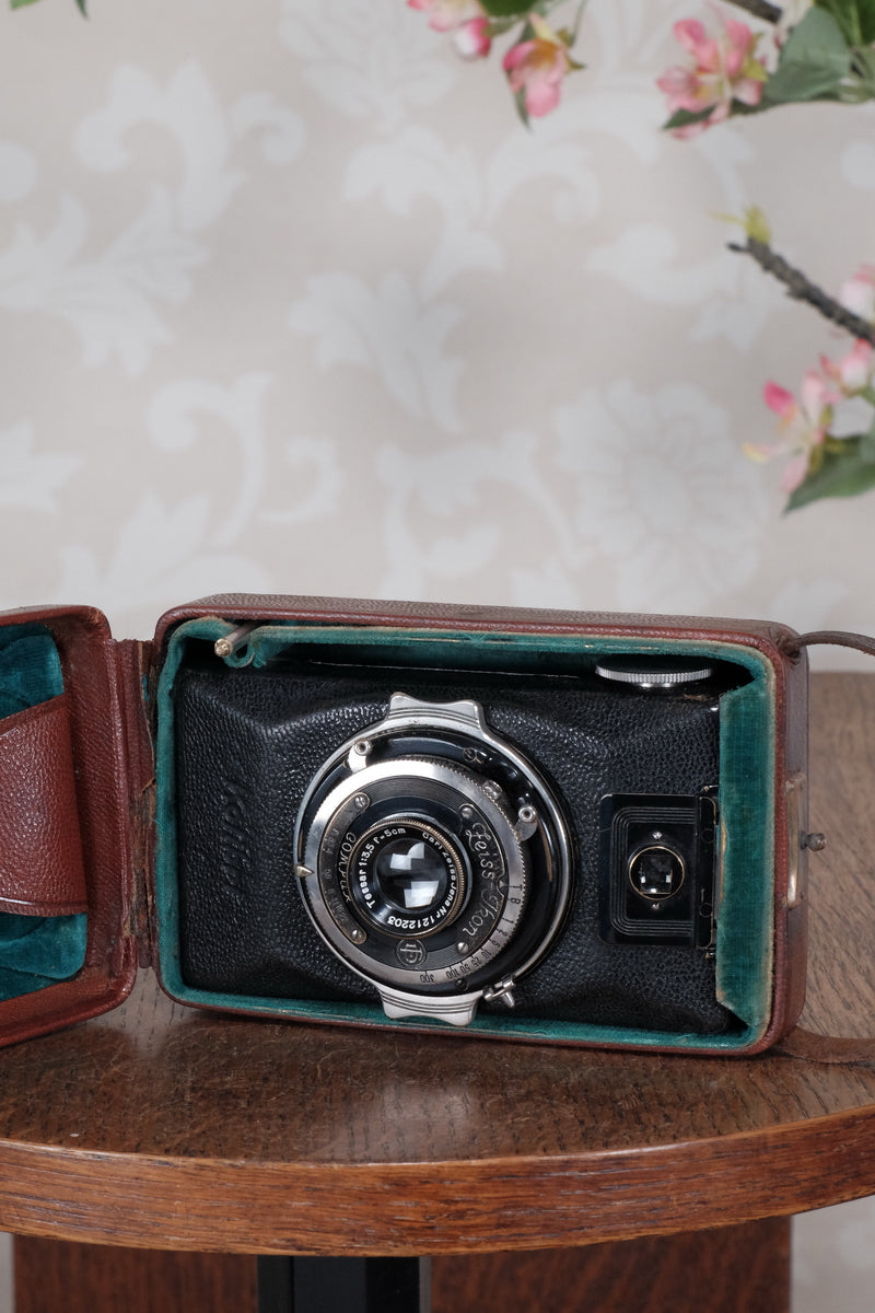 1930 Zeiss-Ikon Kolibri Camera, CLA'd, Freshly Serviced! - Zeiss-Ikon- Petrakla Classic Cameras