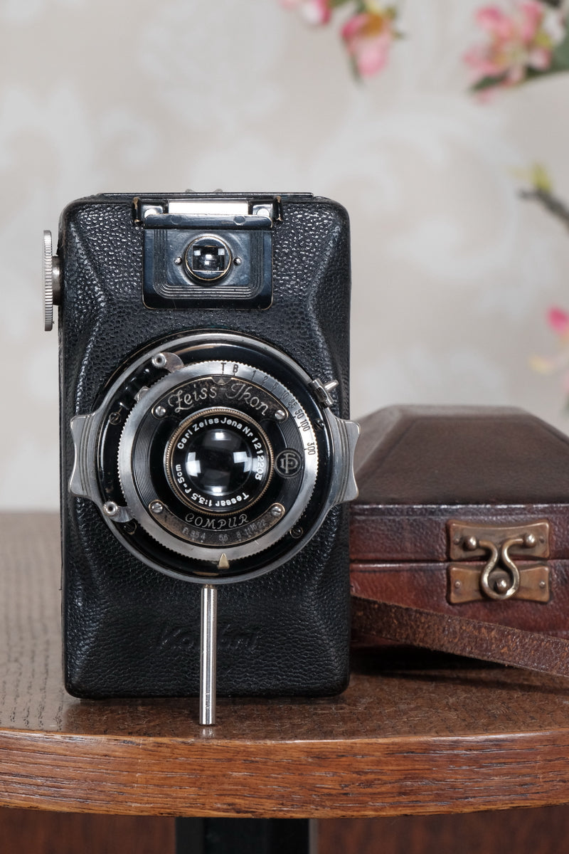 1930 Zeiss-Ikon Kolibri Camera, CLA'd, Freshly Serviced! - Zeiss-Ikon- Petrakla Classic Cameras