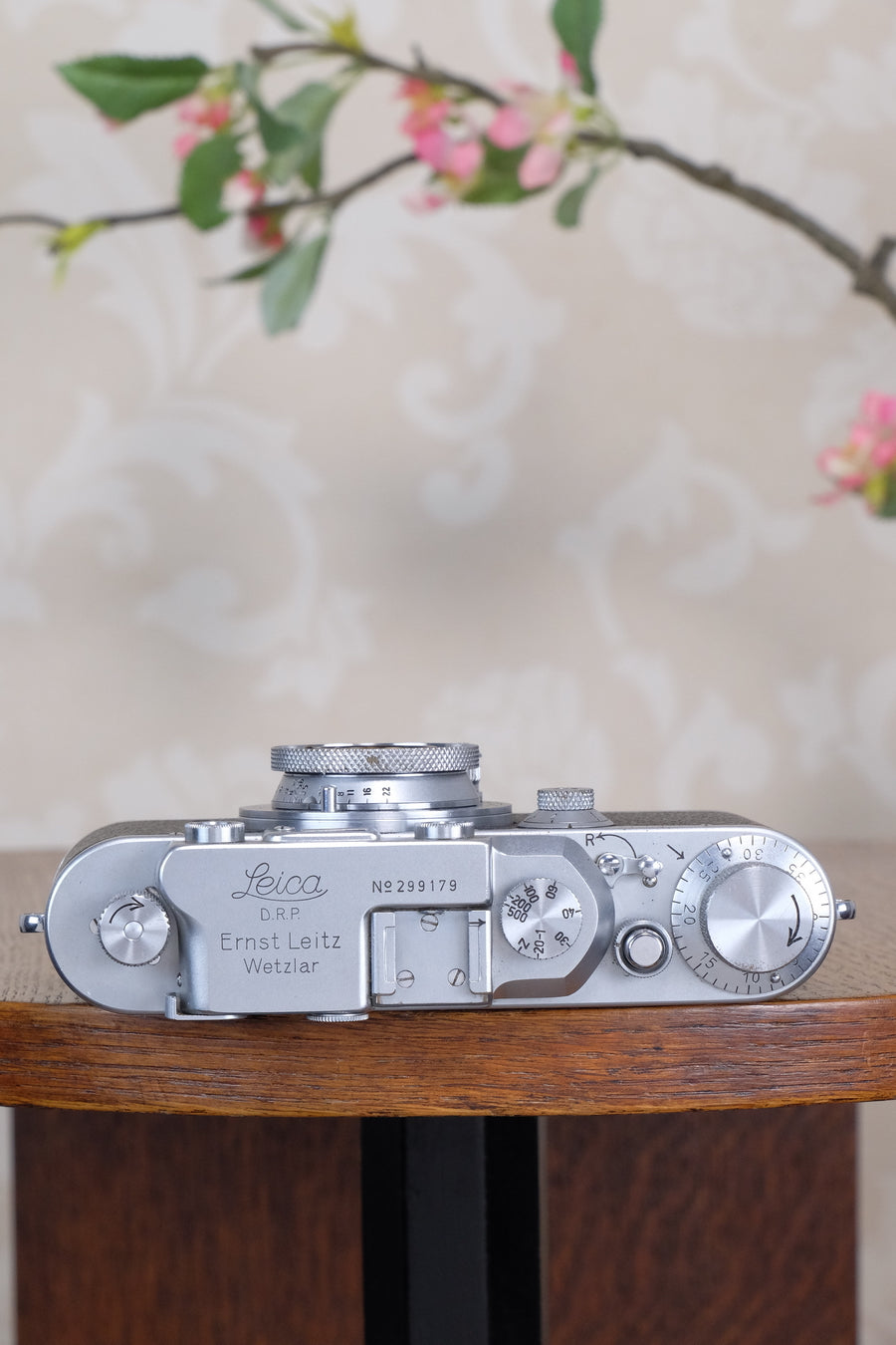 Near Mint! 1938 Leitz Leica III with coated Elmar lens, Freshly Serviced CLA'd!