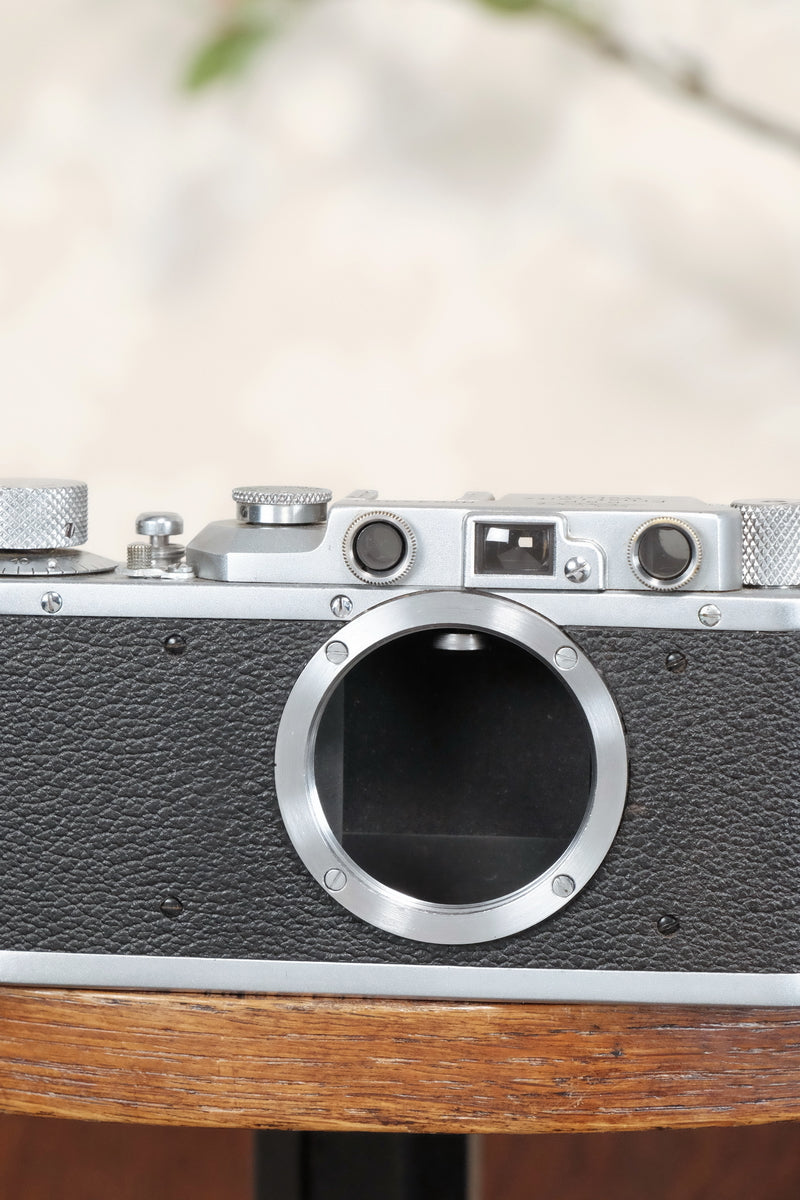 1936 Leitz Leica II with lens, Freshly Serviced CLA'd! - Leitz- Petrakla Classic Cameras