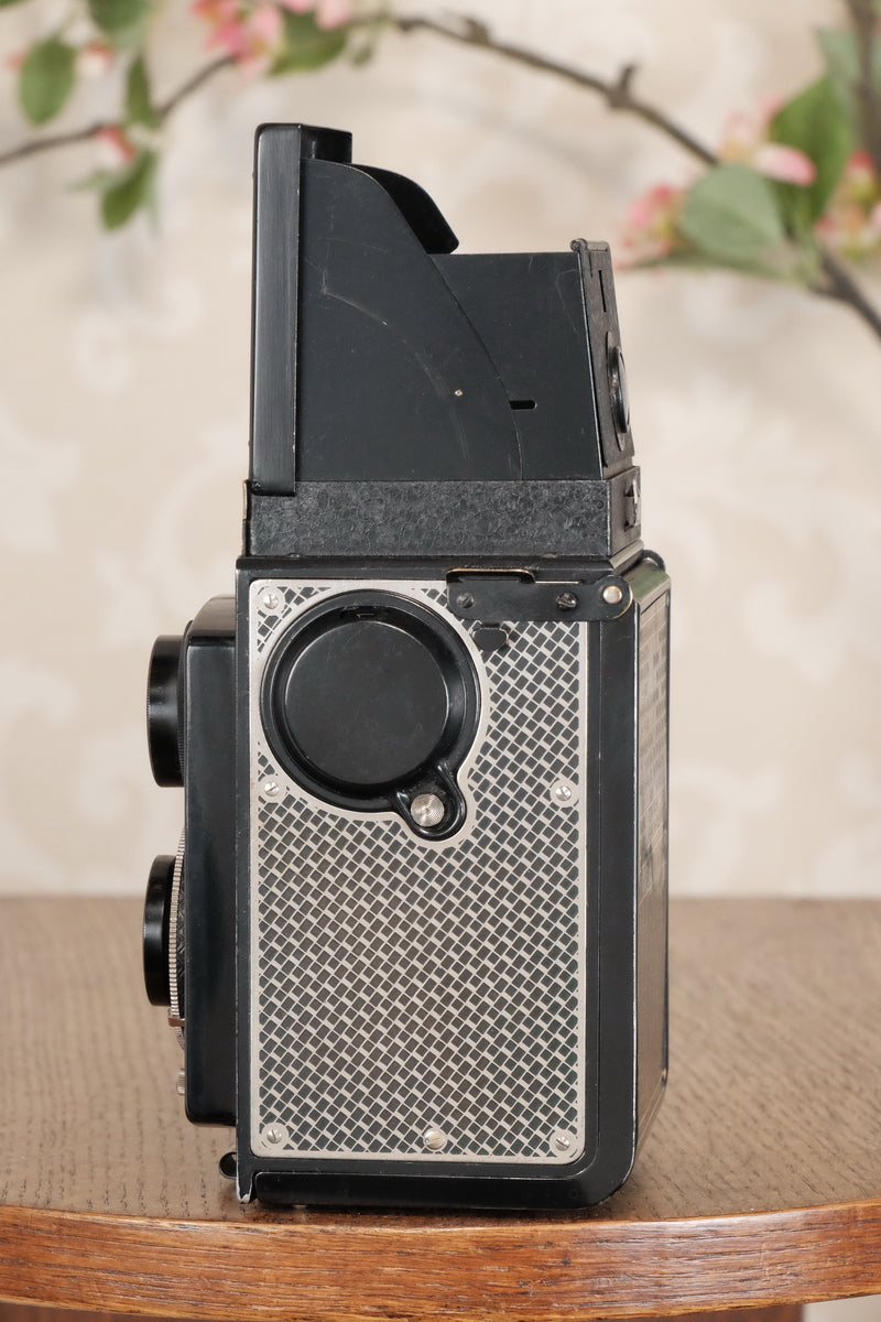 Superb! 1935 Art-Deco Nickel-plated Rolleicord CLA’d, Freshley Serviced! - Frank & Heidecke- Petrakla Classic Cameras