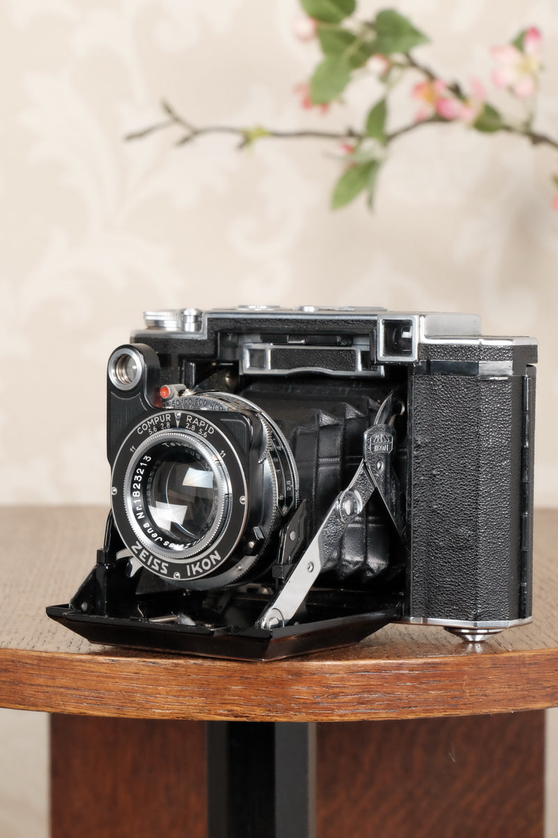 Superb! 1936 Zeiss Ikon Super Ikonta 6x6, Tessar lens, Freshly Serviced! CLA'd - Zeiss-Ikon- Petrakla Classic Cameras