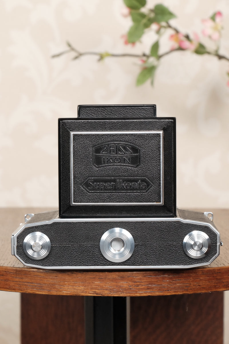 Superb! 1936 Zeiss Ikon Super Ikonta 6x6, Tessar lens, Freshly Serviced! CLA'd - Zeiss-Ikon- Petrakla Classic Cameras