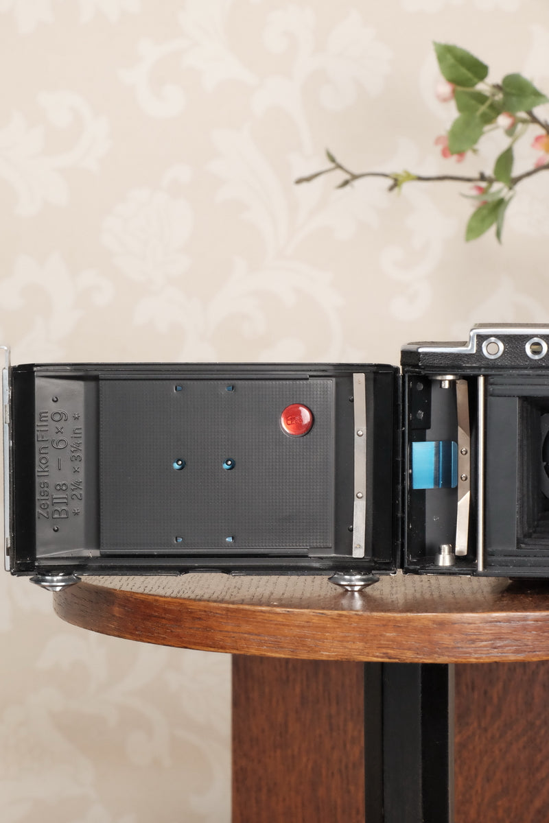 Superb! 1936 Zeiss Ikon Super Ikonta 6x6, Tessar lens, Freshly Serviced! CLA'd - Zeiss-Ikon- Petrakla Classic Cameras