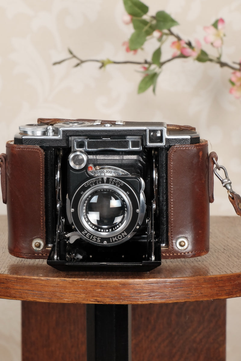 Superb! 1936 Zeiss Ikon Super Ikonta 6x6, Tessar lens, Freshly Serviced! CLA'd - Zeiss-Ikon- Petrakla Classic Cameras