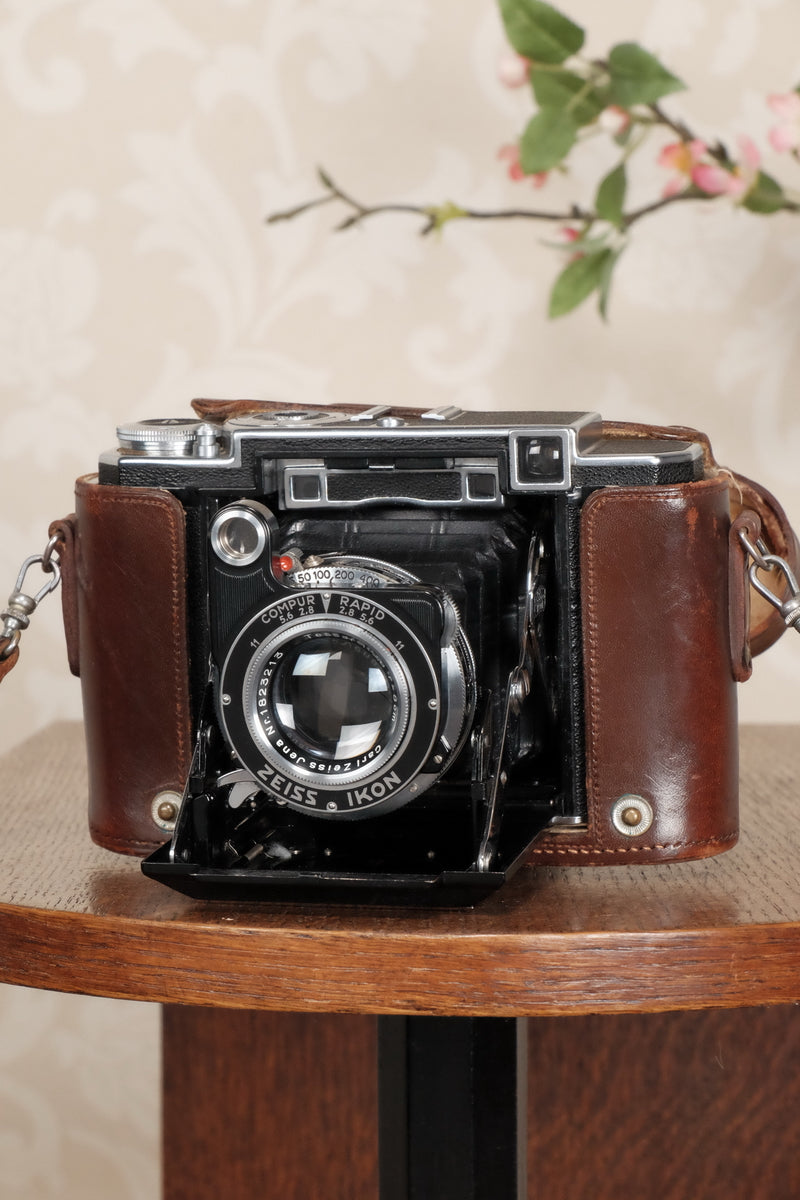 Superb! 1936 Zeiss Ikon Super Ikonta 6x6, Tessar lens, Freshly Serviced! CLA'd - Zeiss-Ikon- Petrakla Classic Cameras