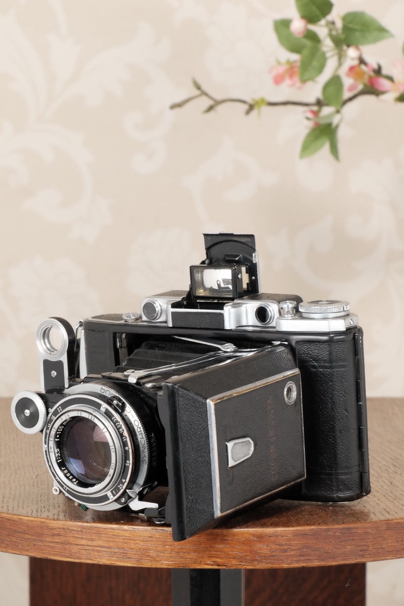 1952 Zeiss-Ikon Super 6x9 Ikonta 531/2, Synchro-Compur & Coated Zeiss Tessar lens, CLA'd, FRESHLY SERVICED! - Zeiss-Ikon- Petrakla Classic Cameras