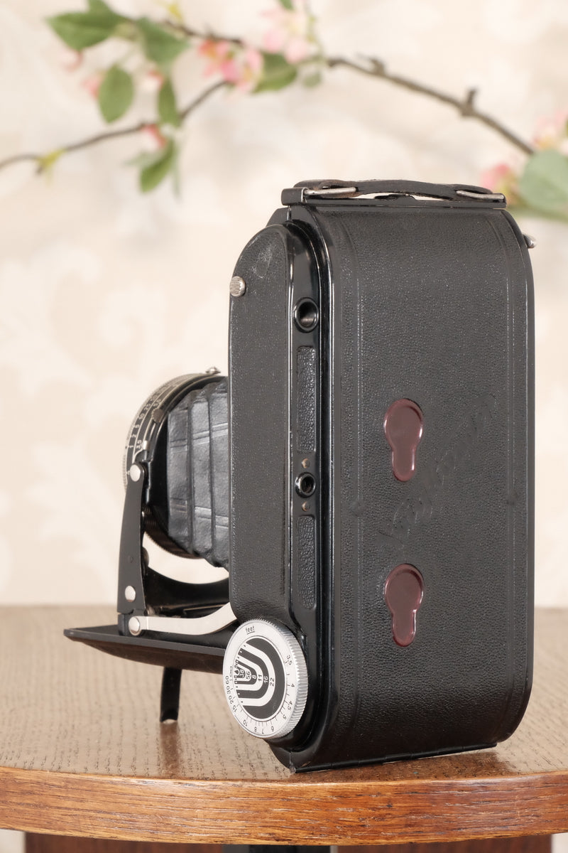 1935 Voigtlander Bessa Rangefinder with HELIAR LENS! 6x9. Freshly Serviced, CLA'd. - Voigtlander- Petrakla Classic Cameras