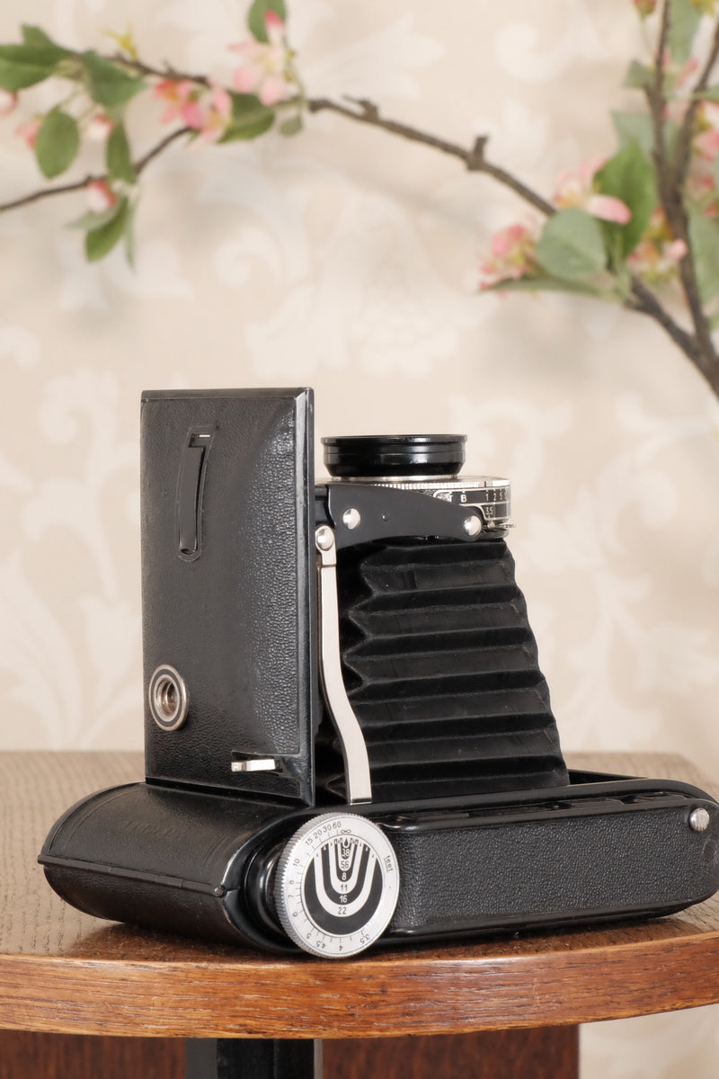 1935 Voigtlander Bessa Rangefinder with HELIAR LENS! 6x9. Freshly Serviced, CLA'd. - Voigtlander- Petrakla Classic Cameras
