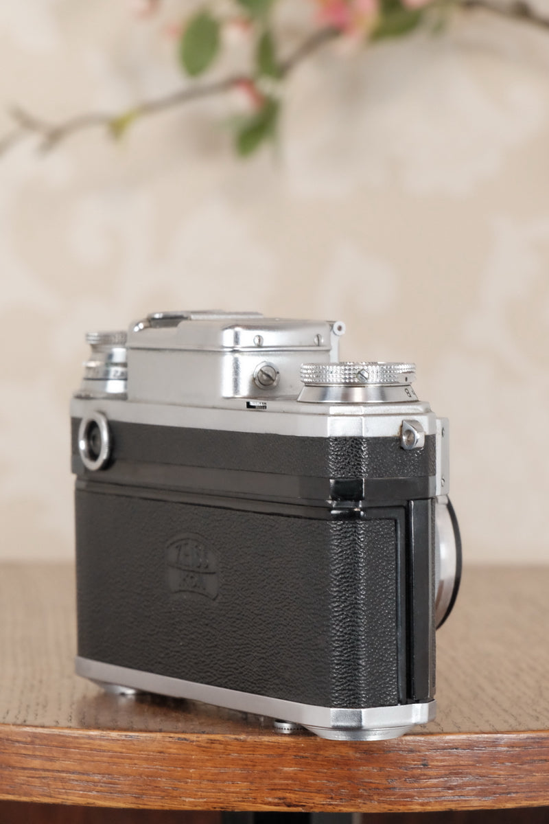 1940 Zeiss Ikon Contax with a 1.5/50mm T coated Sonnar. CLA'd, Freshly Serviced! - Zeiss-Ikon- Petrakla Classic Cameras