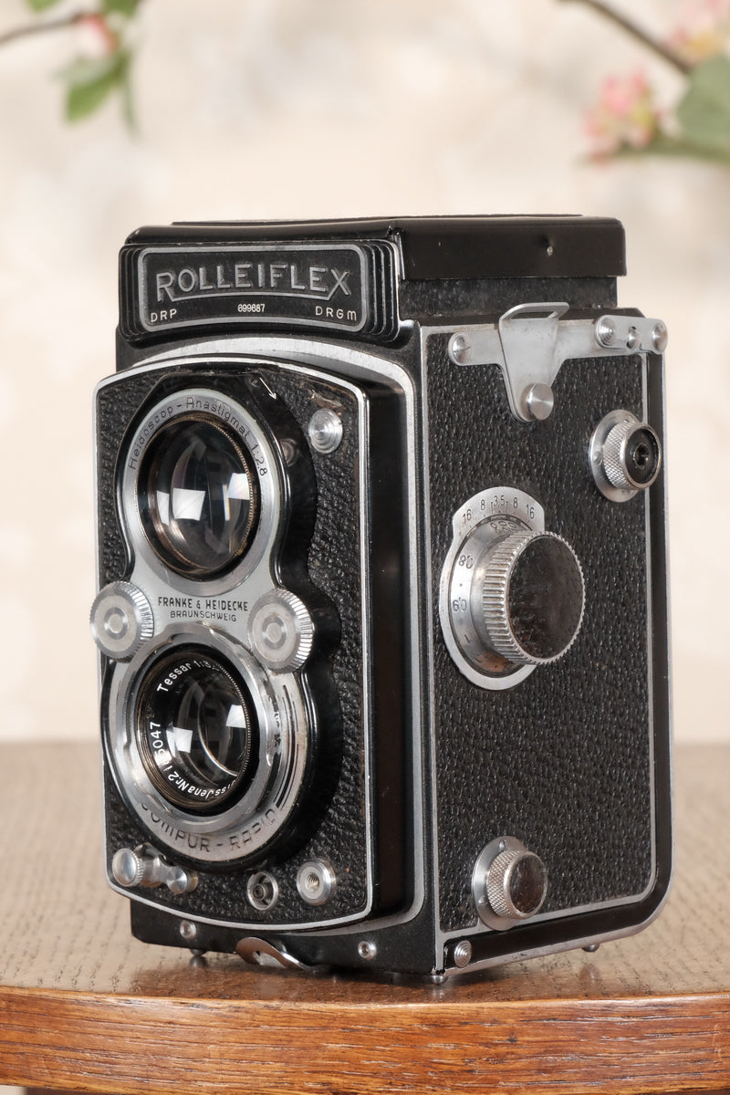 1938 Rolleiflex Automat, Freshly Serviced, CLA’d! - Frank & Heidecke- Petrakla Classic Cameras