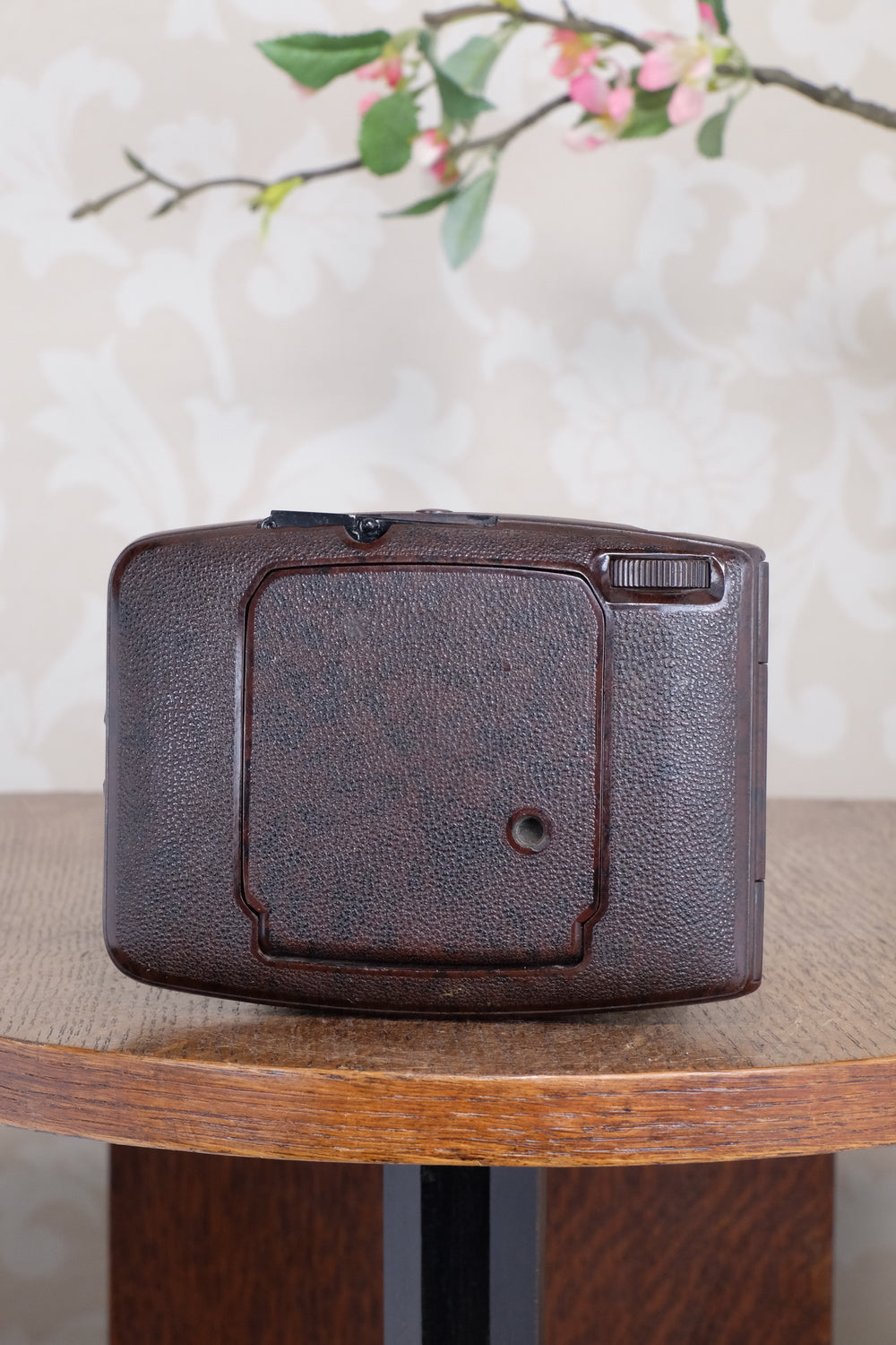 SUPERB! Rare 1934 Ebner 6x4.5 Brown Bakelite Art Deco Camera, Freshly serviced , CLA‘d