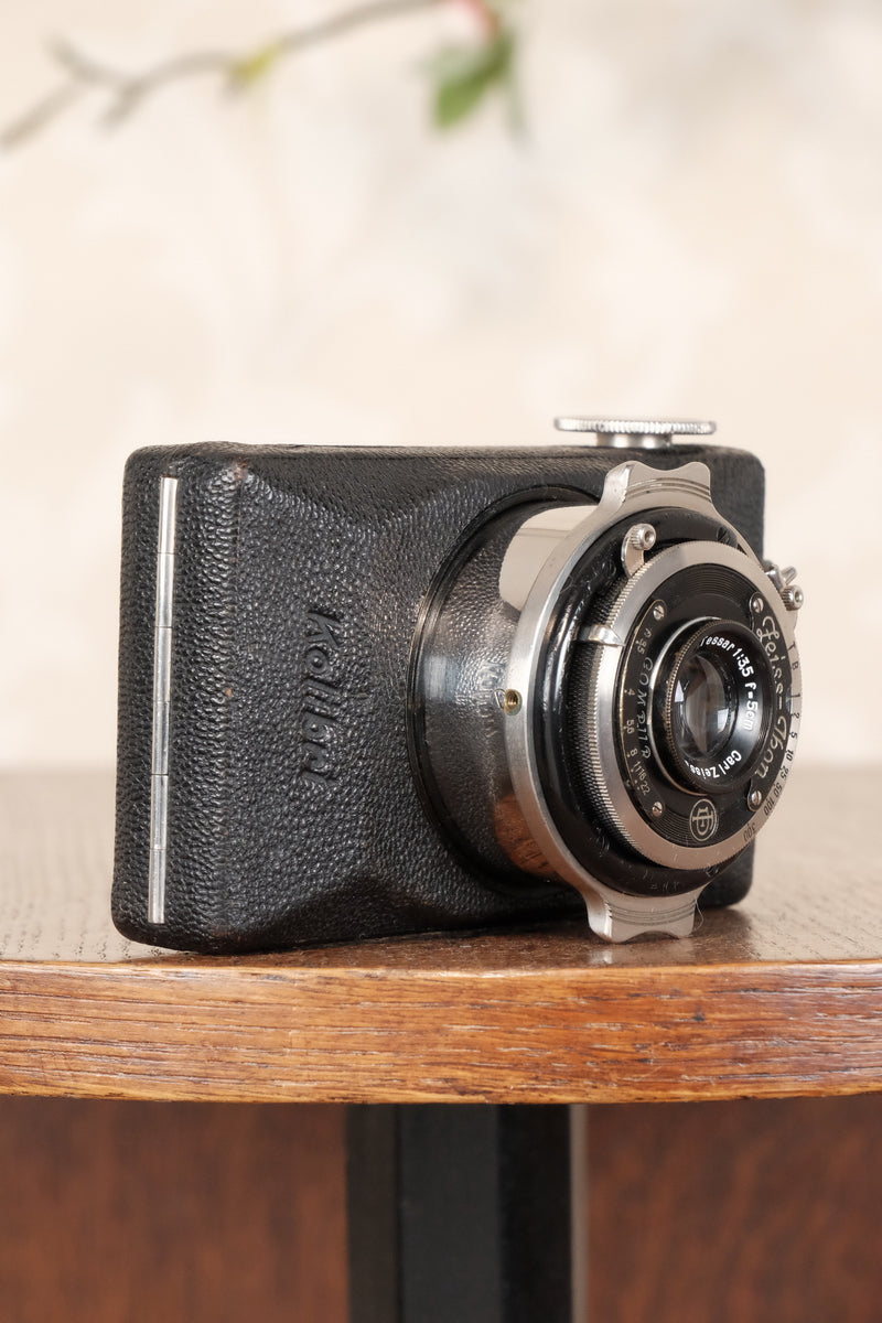 Superb! 1930 Zeiss-Ikon Kolibri Camera, CLA'd, Freshly Serviced! - Zeiss-Ikon- Petrakla Classic Cameras