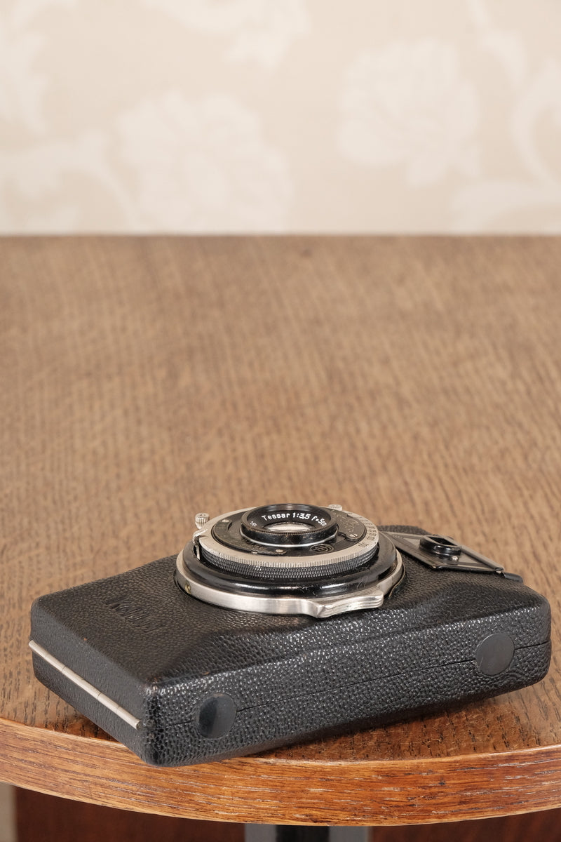Superb! 1930 Zeiss-Ikon Kolibri Camera, CLA'd, Freshly Serviced! - Zeiss-Ikon- Petrakla Classic Cameras