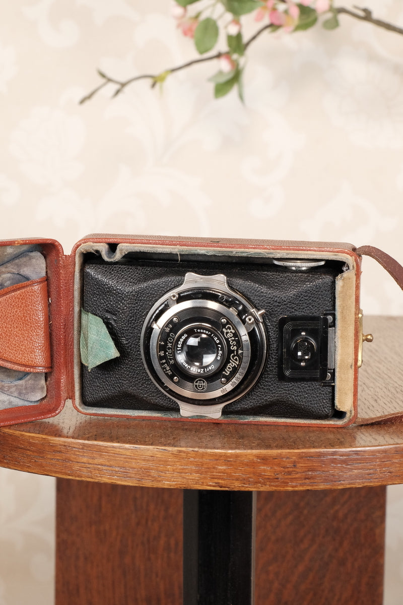 Superb! 1930 Zeiss-Ikon Kolibri Camera, CLA'd, Freshly Serviced! - Zeiss-Ikon- Petrakla Classic Cameras