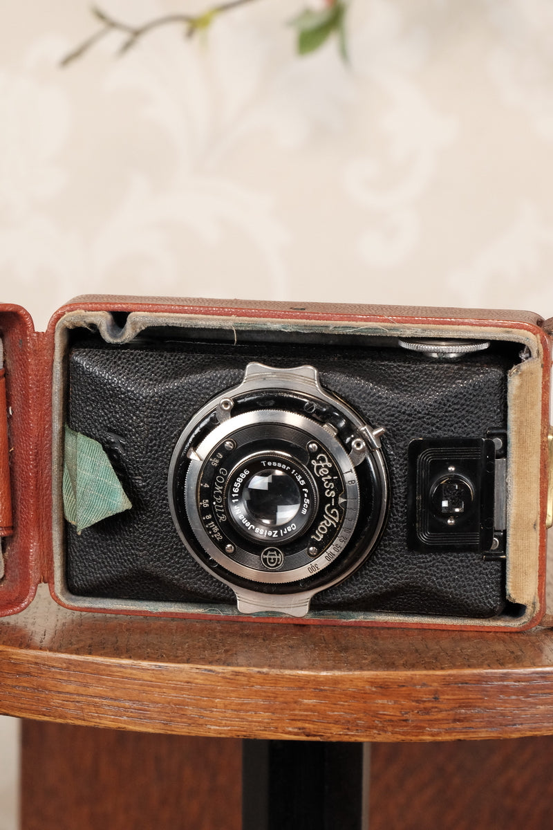 Superb! 1930 Zeiss-Ikon Kolibri Camera, CLA'd, Freshly Serviced! - Zeiss-Ikon- Petrakla Classic Cameras