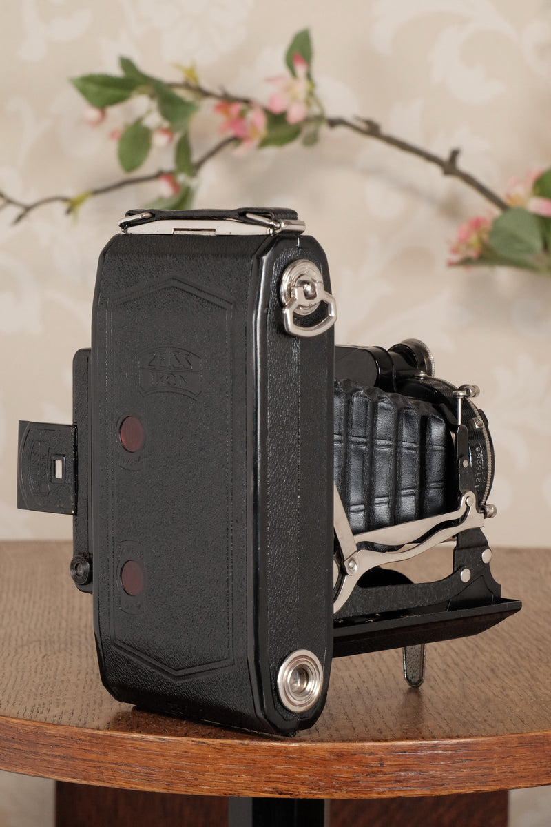SUPERB! 1934 Zeiss Ikon Super Ikonta C, 6x9, Tessar lens, CLA'd, Freshly Serviced! - Zeiss-Ikon- Petrakla Classic Cameras