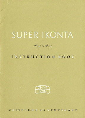 14 SUPERB Zeiss Ikon (Super) Ikonta manuals, PDFs DOWNLOAD! - Zeiss-Ikon- Petrakla Classic Cameras