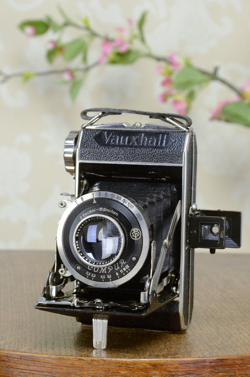 NEAR MINT! 1936 BEIER – VAUXHALL 6x6 medium format camera, FRESHLY SERVICED! - Beier- Petrakla Classic Cameras