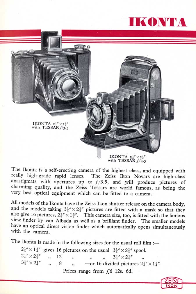 Zeiss-Ikon Ikonta Ad (JPG) - Zeiss-Ikon- Petrakla Classic Cameras
