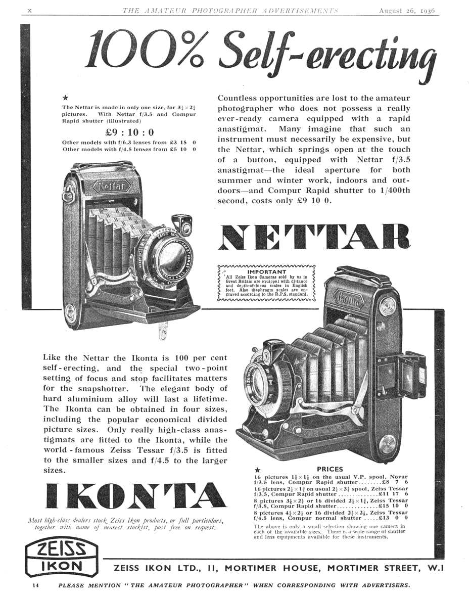 Zeiss-Ikon Ikonta Ad (JPG) - Zeiss-Ikon- Petrakla Classic Cameras